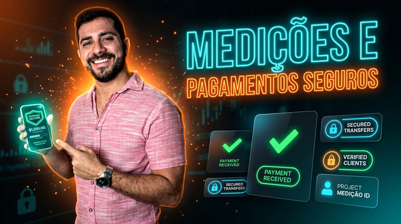 Medições e Pagamentos Seguros
